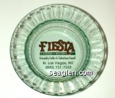 Fiesta, Casino - Hotel, Friendly Folks & Fabulous Food!, N. Las Vegas, NV, (800) 731-7333 Glass Ashtray