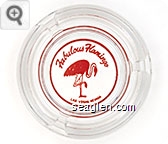Fabulous Flamingo, Las Vegas, Nevada Glass Ashtray