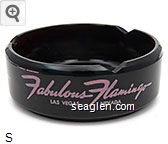 Fabulous Flamingo, Las Vegas, Nevada Glass Ashtray