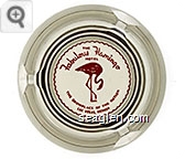 The Fabulous Flamingo Hotel, The Showplace of the Nation, Las Vegas, Nevada Glass Ashtray