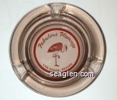 Fabulous Flamingo, Las Vegas, Nevada Glass Ashtray