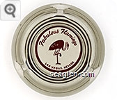 Fabulous Flamingo, Las Vegas, Nevada Glass Ashtray
