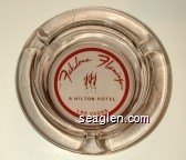 The Fabulous Flamingo, A Hilton Hotel, Las Vegas Glass Ashtray