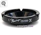 Flamingo Hilton and Tower Glass Ashtray