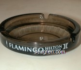Flamingo Hilton and Tower Glass Ashtray