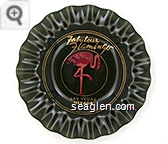 Fabulous Flamingo, Las Vegas Glass Ashtray
