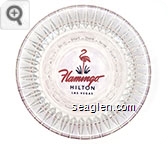 Flamingo Hilton, Las Vegas Glass Ashtray
