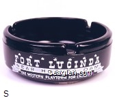 Fort Lucinda, Near Hoover Dam, The Western Playtown for Children Glass Ashtray