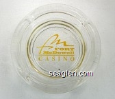 Fort McDowell Casino Glass Ashtray