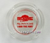 Fort McDowell Casino, Hey, You're In Luck!, 1-800 THE FORT Glass Ashtray