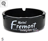 Hotel Fremont, Las Vegas, Nevada Glass Ashtray