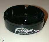 Hotel Fremont, Las Vegas, Nevada Glass Ashtray