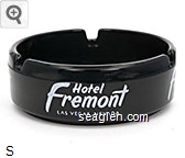 Hotel Fremont, Las Vegas, Nevada Glass Ashtray