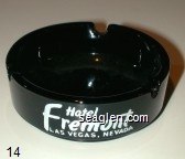 Hotel Fremont, Las Vegas, Nevada Glass Ashtray