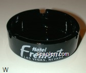 Hotel Fremont, Las Vegas, Nevada Glass Ashtray