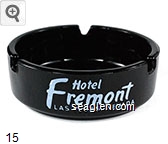 Hotel Fremont, Las Vegas, Nevada Glass Ashtray