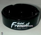 Hotel Fremont, Las Vegas, Nevada Glass Ashtray