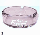 Hotel Fremont, Las Vegas, Nevada Glass Ashtray
