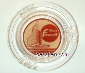 Hotel Fremont, downtown las vegas, nevada Glass Ashtray