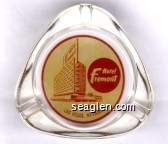 Hotel Fremont, downtown las vegas, nevada Glass Ashtray