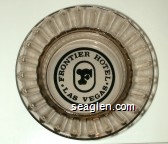 Frontier Hotel, Las Vegas Glass Ashtray