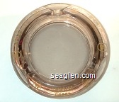 Frontier Hotel, Las Vegas Nevada, Put Yourself in our Place... Glass Ashtray