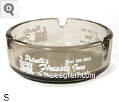 Petrelli's Fireside Inn, ''On The Strip'' Ely, Nevada, Dial 289-3765 Glass Ashtray