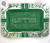 Fitzgearlds (sic) Hotel & Casino Metal Ashtray