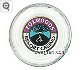 Foxwoods Resort Casino Glass Ashtray