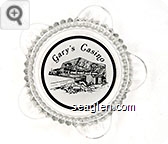 Gary's Casino Glass Ashtray