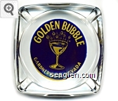 Golden Bubble, Gardnerville, Nevada Glass Ashtray