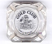 Gold Club, Sparks - Nevada Glass Ashtray