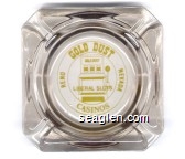 Gold Dust Casinos, Reno, Nevada, Liberal Slots Glass Ashtray