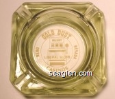 Gold Dust Casinos, Reno, Nevada, Liberal Slots Glass Ashtray