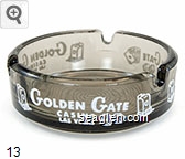 Golden Gate Casino, Las Vegas Glass Ashtray