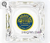 The Golden Gate, No. 1 Fremont St. Downtown, Las Vegas, Nevada Glass Ashtray