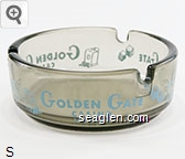 Golden Gate Casino, Las Vegas Glass Ashtray
