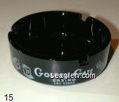 Golden Gate, Casino, Las Vegas Glass Ashtray