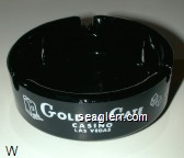 Golden Gate Casino, Las Vegas Glass Ashtray