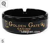 Golden Gate, Casino, Las Vegas Glass Ashtray