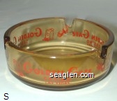 Golden Gate Casino Las Vegas Glass Ashtray