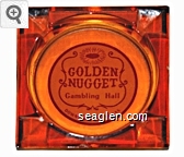 Golden Nugget, Gambling Hall, Downtown Las Vegas Glass Ashtray