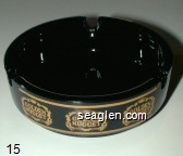 Golden Nugget Glass Ashtray