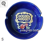 Golden Nugget, Las Vegas Porcelain Ashtray