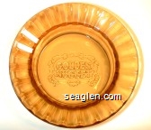 Golden Nugget Glass Ashtray