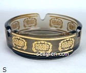 Golden Nugget Glass Ashtray
