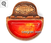 Golden Nugget Porcelain Ashtray