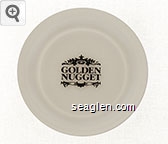 Golden Nugget Glass Ashtray