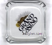 Grand Casino Glass Ashtray