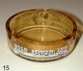 Gold Strike Inn, Near Hoover Dam, The Western Playtown for Children Glass Ashtray